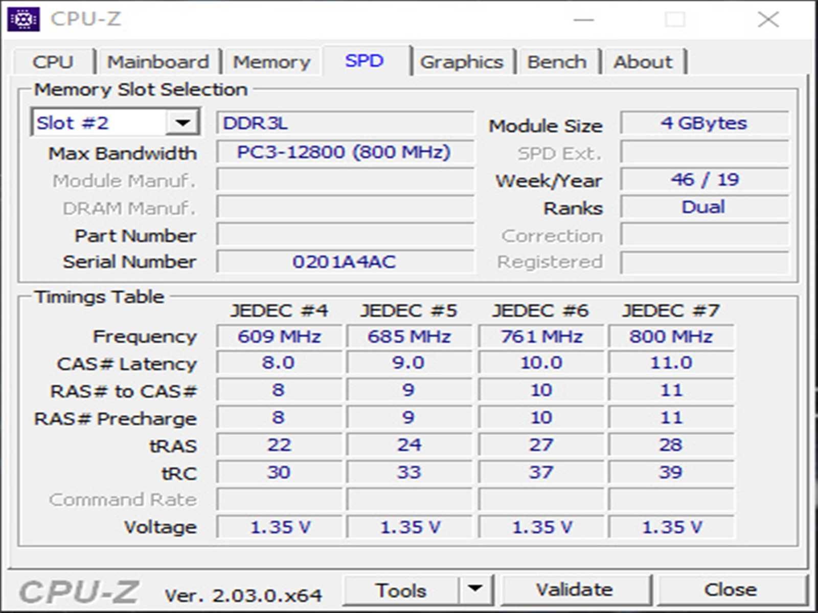 DDR3 8GB TimeTec 12800 L