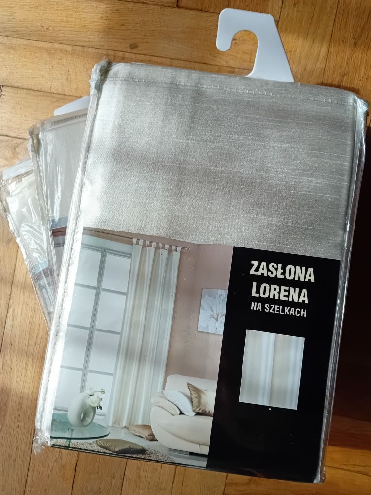 Zasłona Lorena 140x250 na szelkach