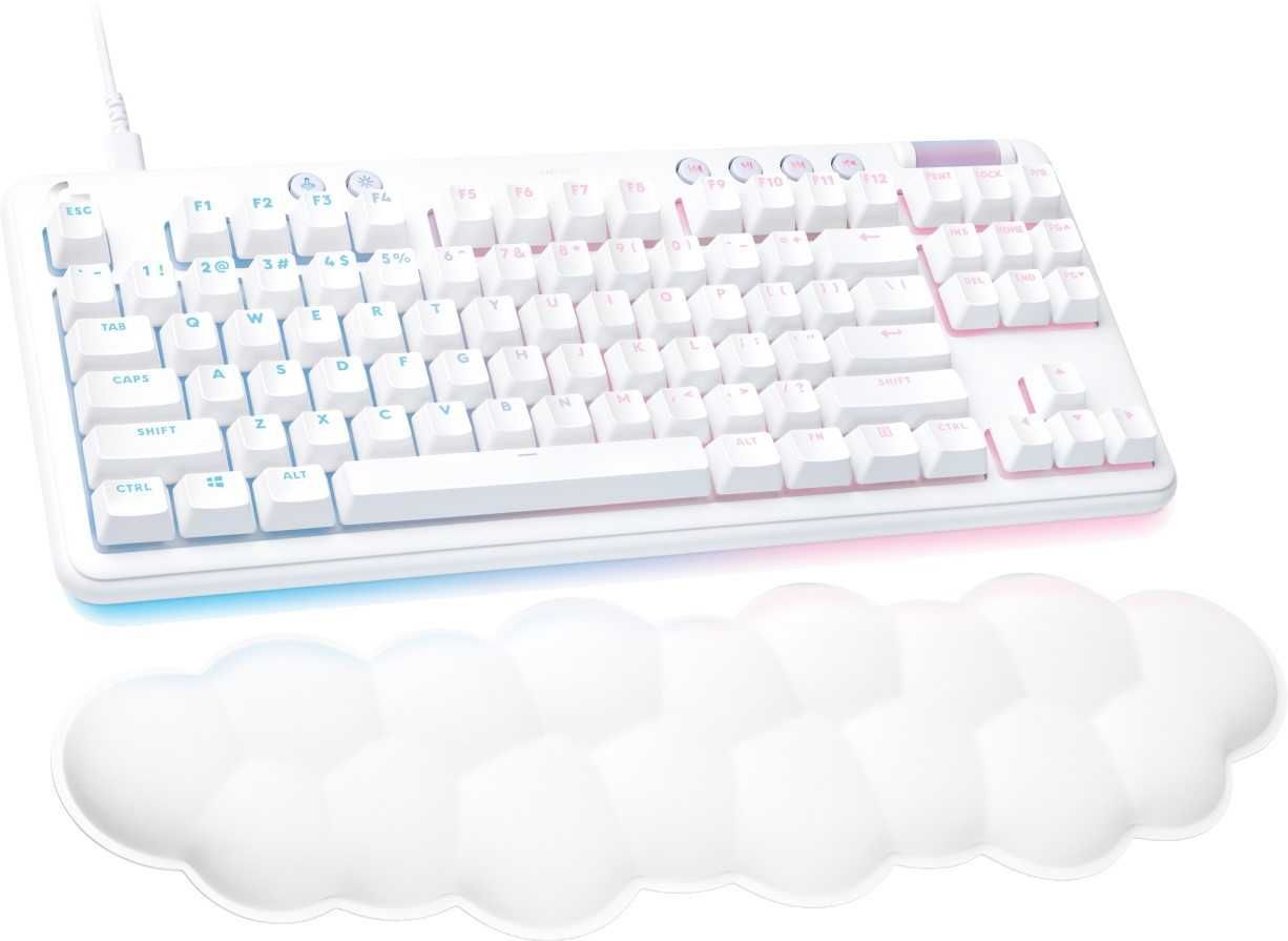Механічна клавіатура Logitech G713 Aurora GX Blue Clicky (920-010642)