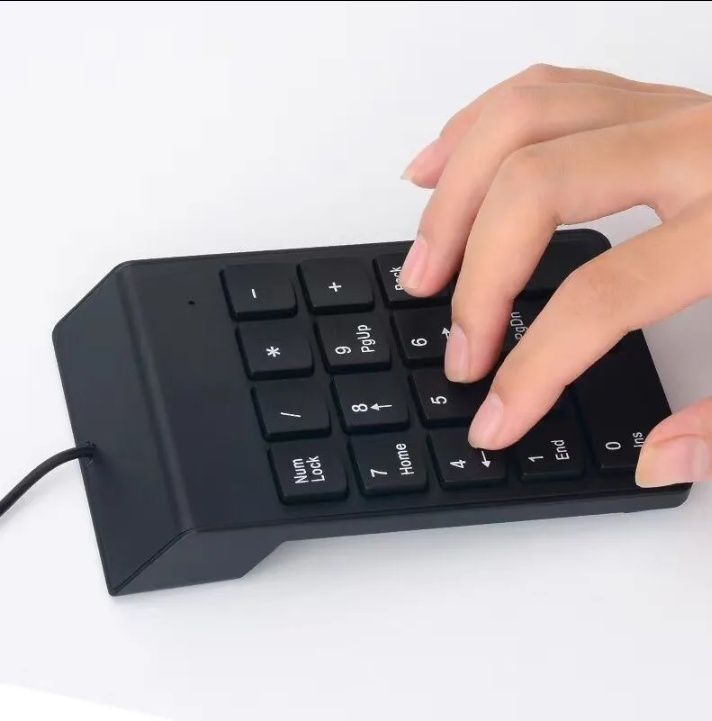 USB цифровая клавиатура провод цифра цифровой 19 ключ мини-клавиатура