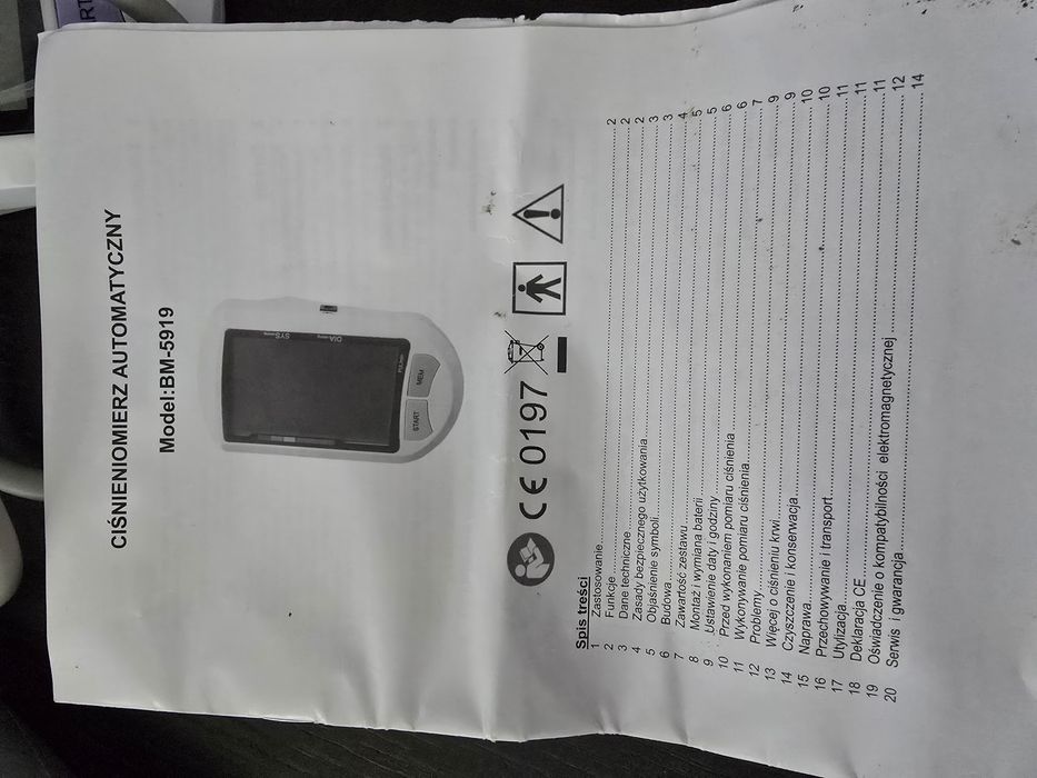 ciśnieniomierz automatyczny