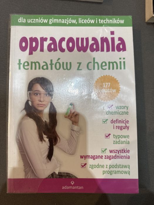 Opracowania tematów z chemii matura liceum technikum