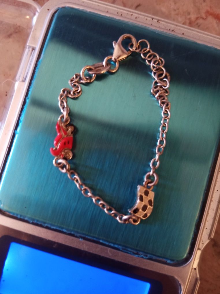 Pulseira bebé prata925