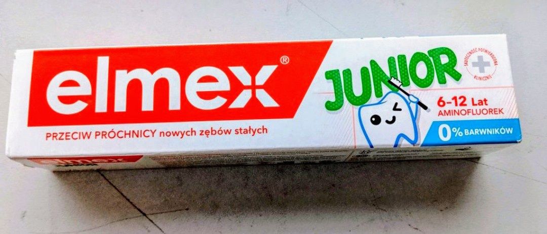 Elmex Junior pasta do zębów 75ml 10 opk.