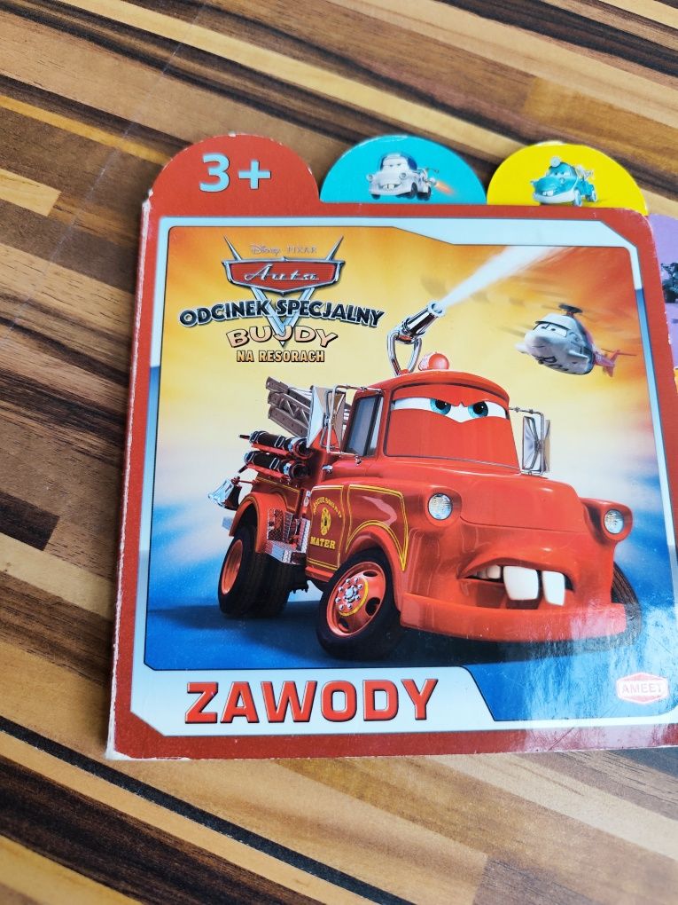 Auta Bujdy na resorach Zawody bajka dla dzieci zygzak McQueen Złomek