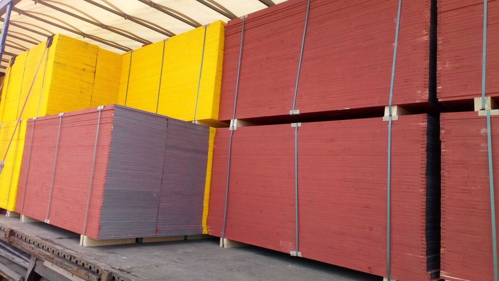 Płyta szalunkowa Płyty PERI 3S Trójwarstwowa Żółta okucie C E Sklejka