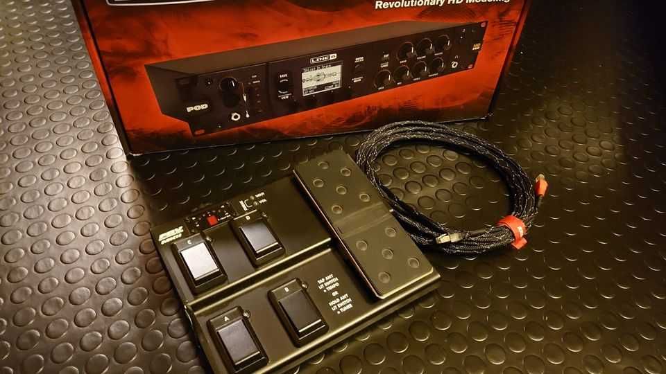 Line 6 POD HD PRO Rack ze sterownikiem FBV Express MKII
