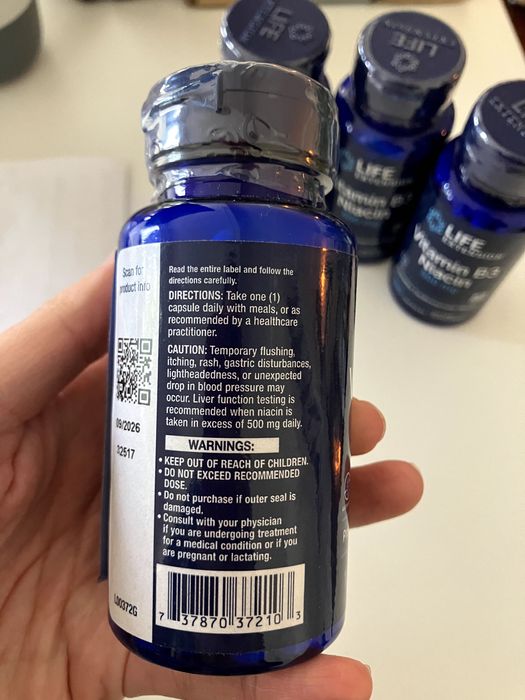 Vitamin B3 Niacin suplemento