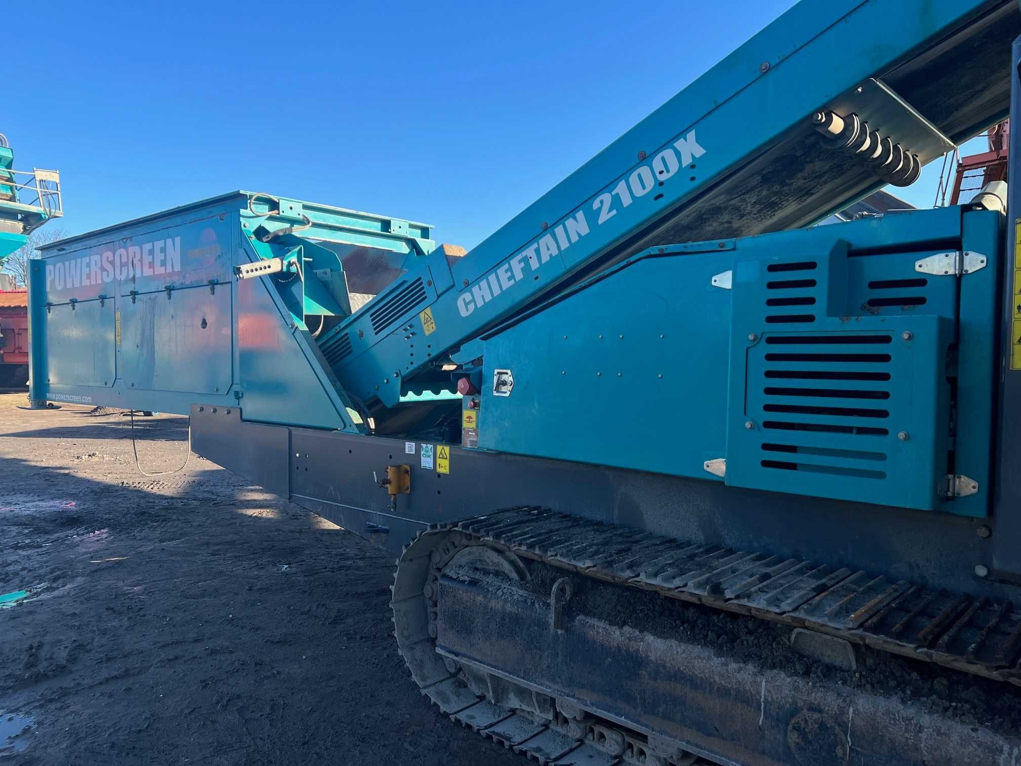 Powerscreen Chieftain 2100x 3D mobilny przesiewacz