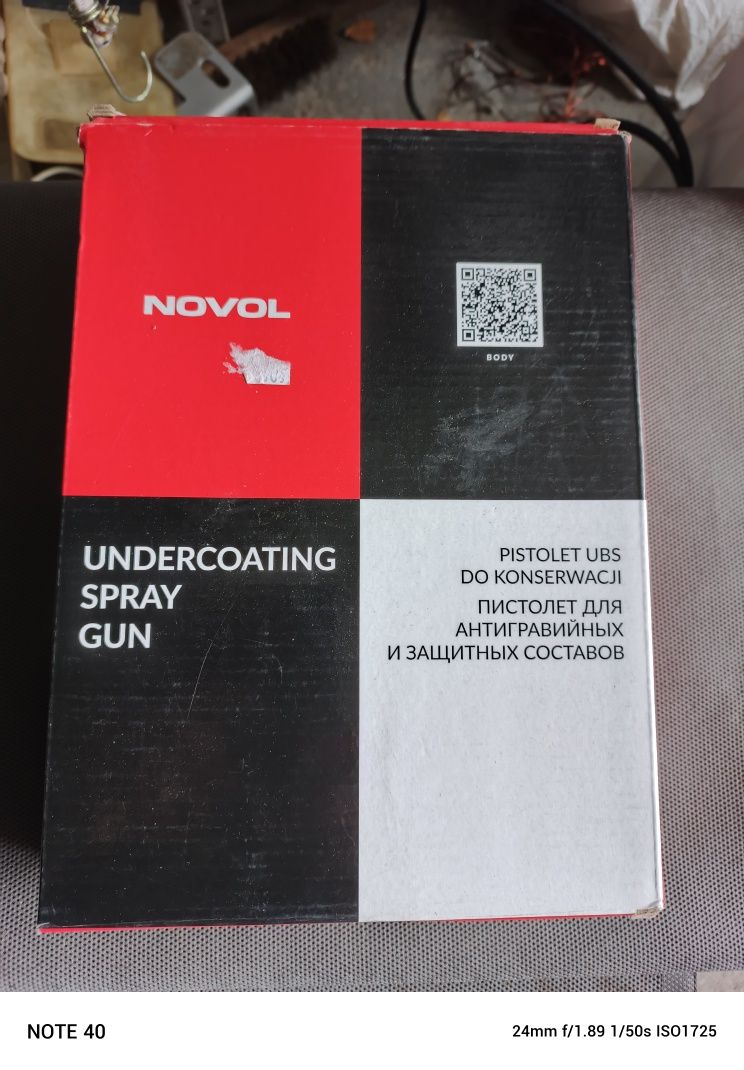 Pistolet do konserwacji