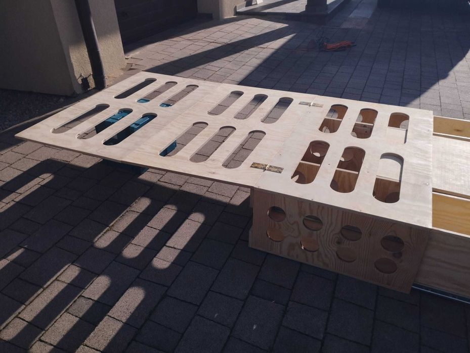 Zabudowa turystyczna box do kampera/vana