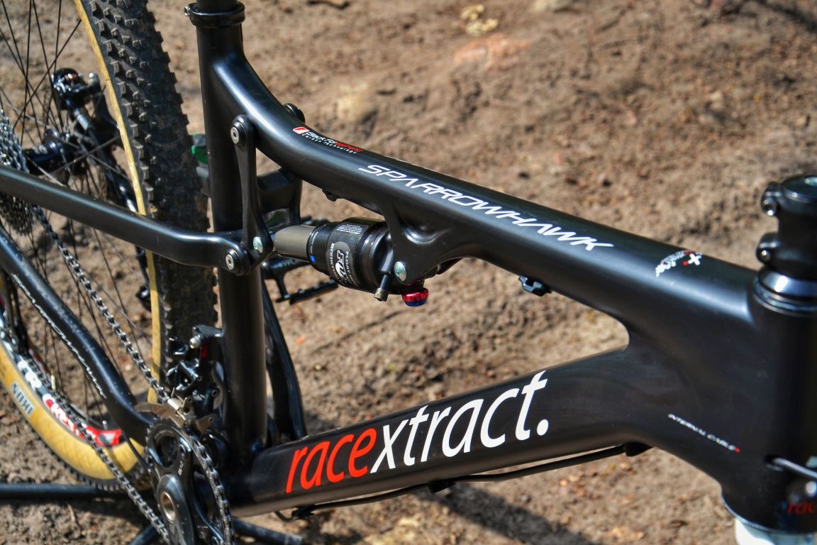 Racextract carbon, Full suspension, Fox, sram X.0, Hope, ZTR