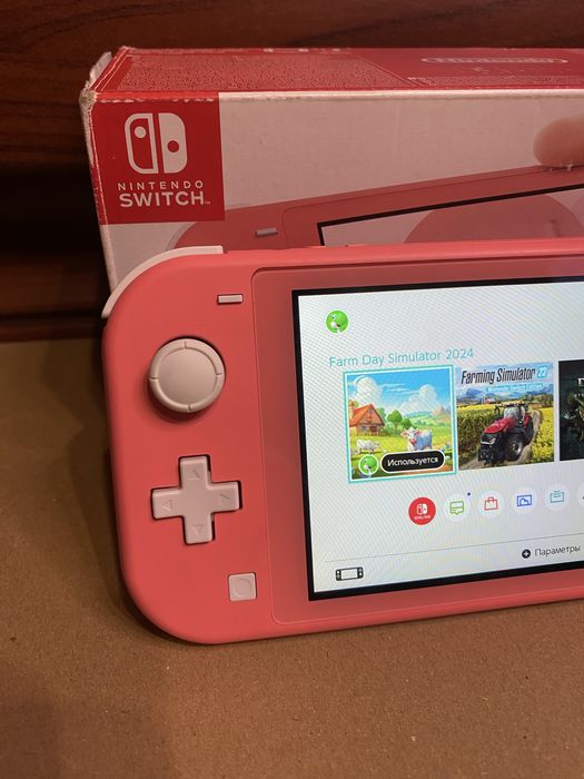 Ігрова приставка Nintendo Switch lite 256gb kefir