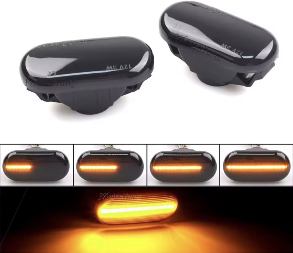 Led Динамічні Поворотники Nissan Qashqai Navara Cube Для вантажівок