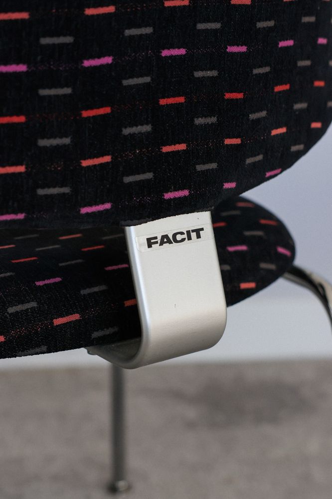 Facit - krzesło biurowe, lata 80-te