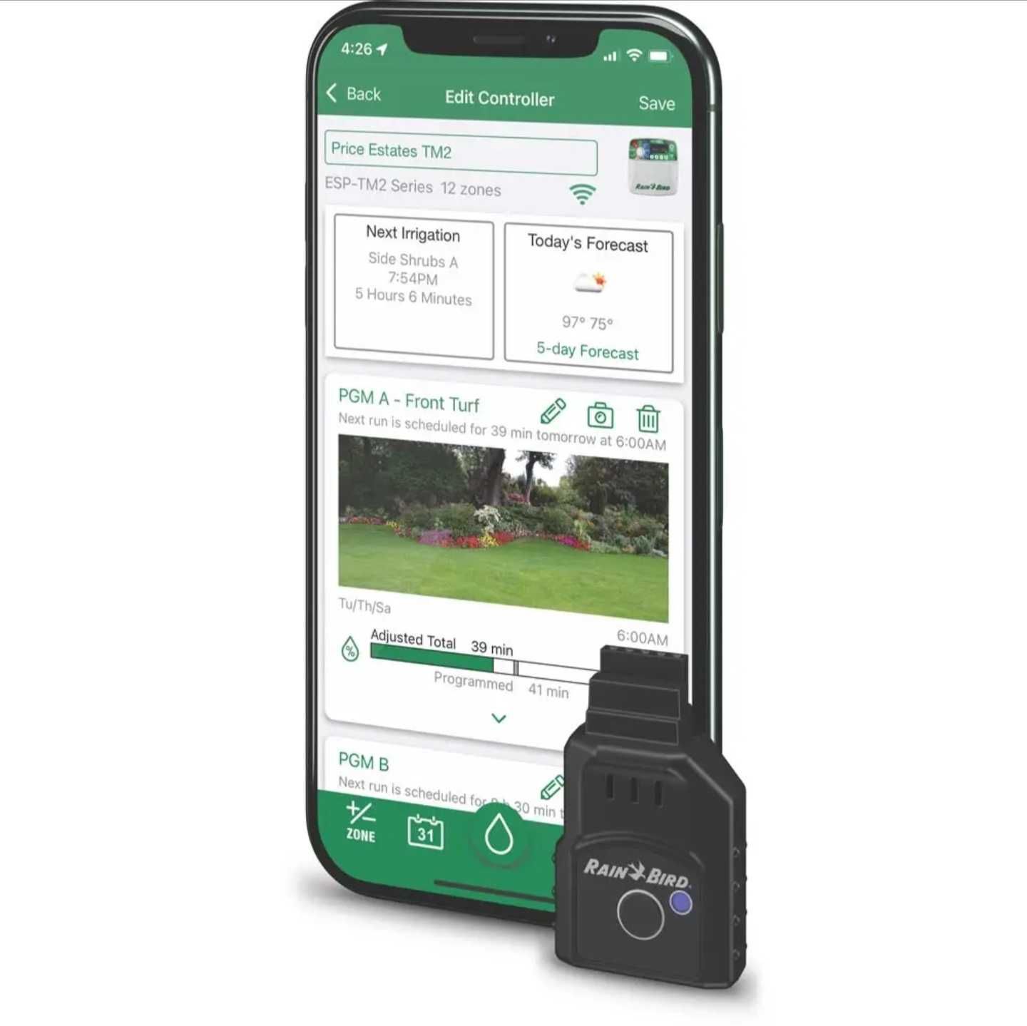 Lnk Wifi Rain Bird Internet Controle de Irrigação Automática SUINGA