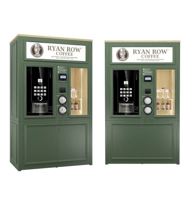 Технологічна кав’ярня самообслуговування від Ryan Row Coffee