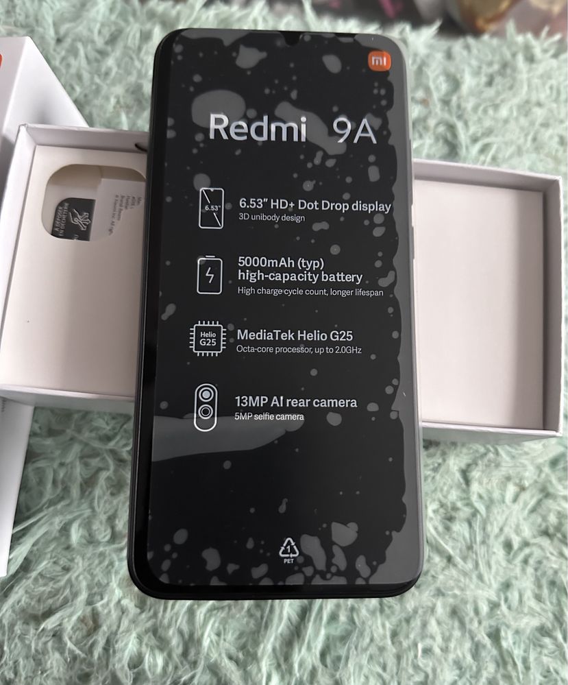 Redmi 9 a nowy folia na wyswietlaczu