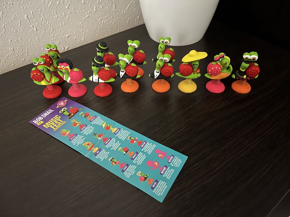 Bob snail music fest Равлик Боб колекція