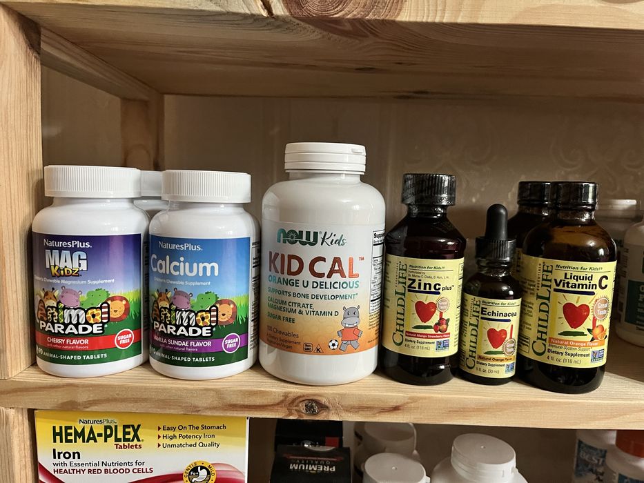 Omega3 для дітей, вітамін D3 для дітей, мультивітаміни дитячі