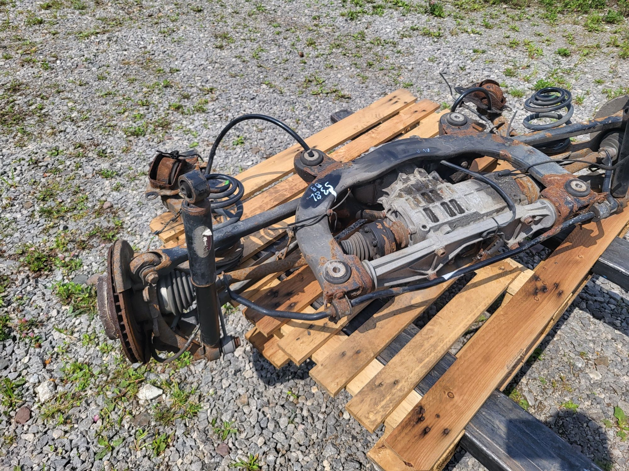 Dyferencjał Haldex Półosie Sanki Audi S3 8L