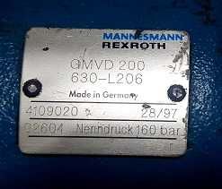 POMPA hydrauliczna silnik orbitrol hydromotor REXROTH GMVD200 630-L206