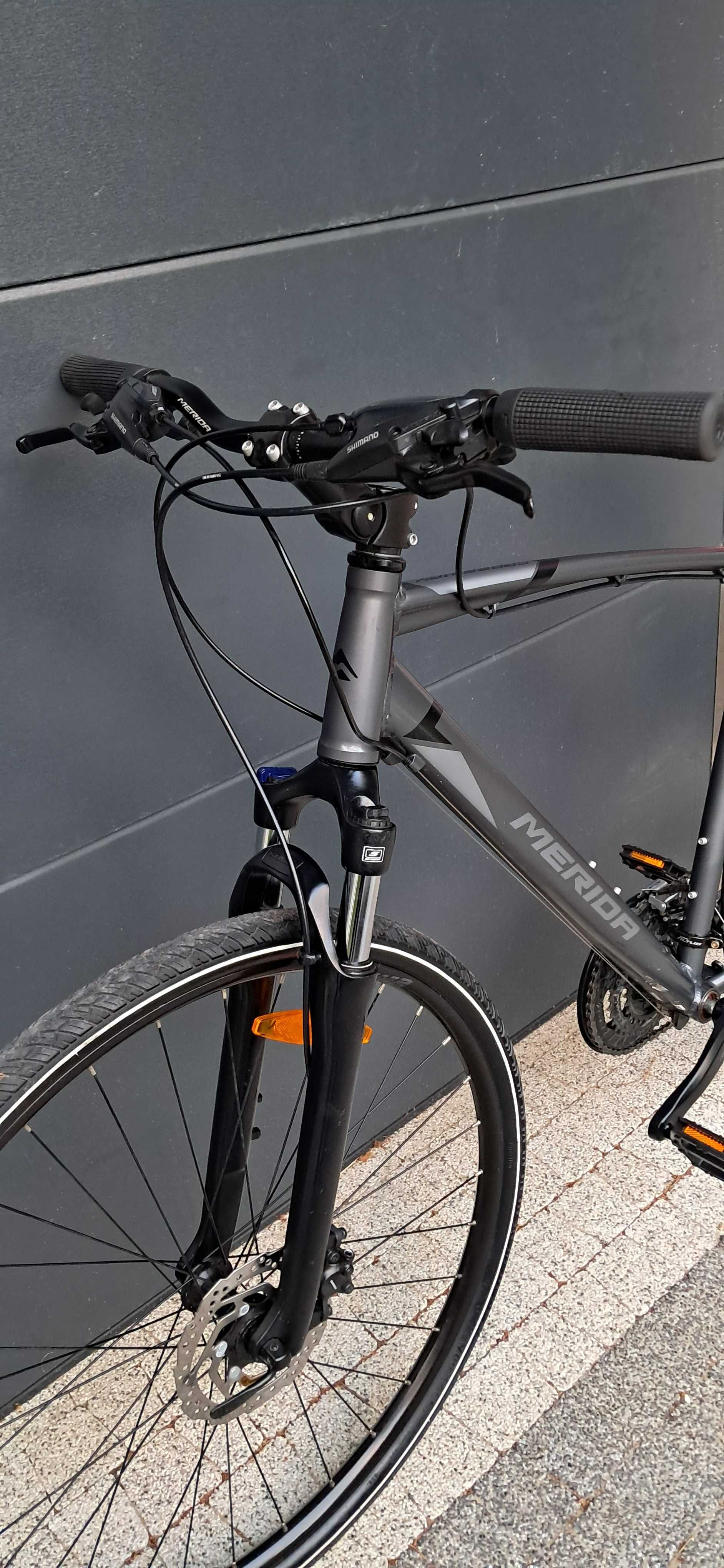 Fajny rower krossowy Merida Crossway Shimano hydraulkia 55 cm