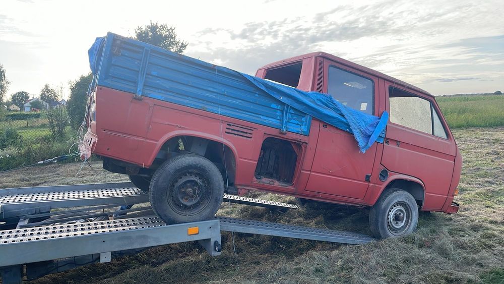 Drzwi tylne boczne Doka VW T3 Transporter