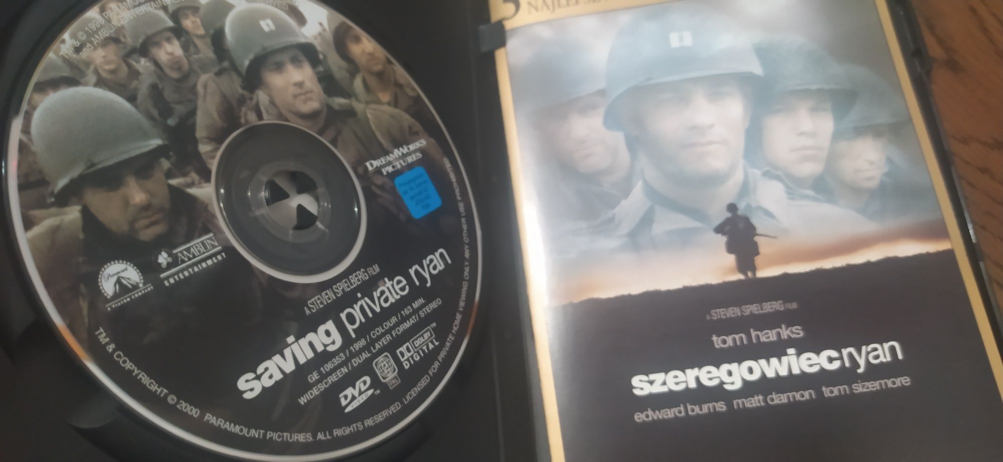 Szeregowiec ryan dvd