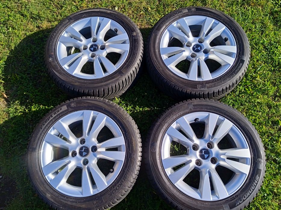 felgi aluminiowe 4x108 citroen ds3 xsara c2 c3 c-elysse opony zimowe