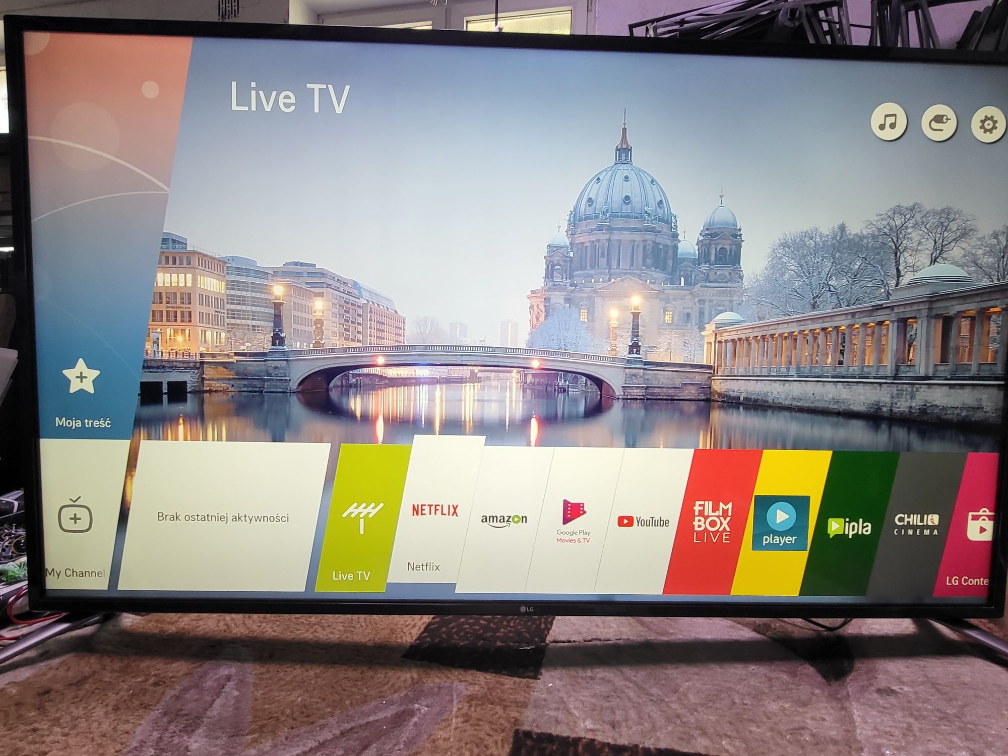 Telewizor lg 55" smart tv YouTube Netflix dvbt2