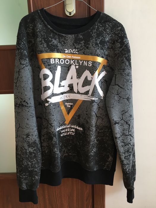 Bluza czarna męska