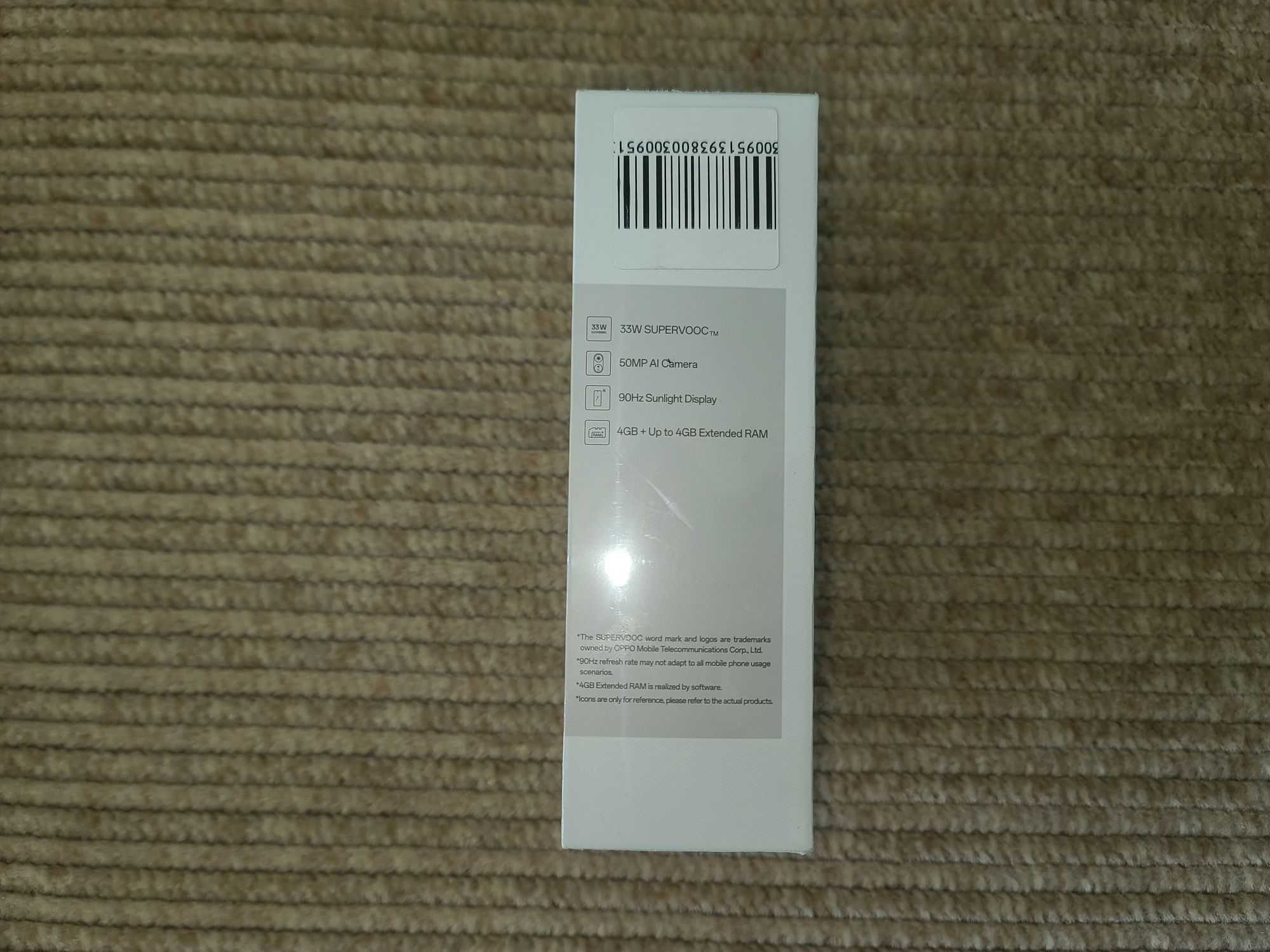 Смартфон OPPO A38 4/128GB Glowing Black (CPH2579 BLACK 4/128). Новый!