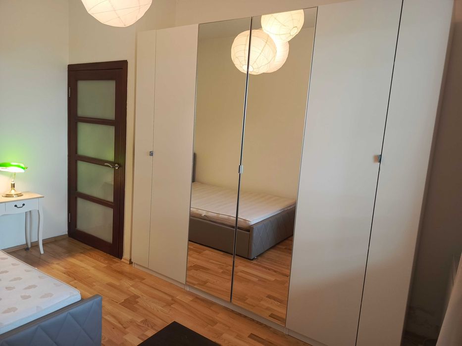 Dwa pokoje, EKOPARK, 54m2, mieszkanie z ogródkiem, właściciel, ENG