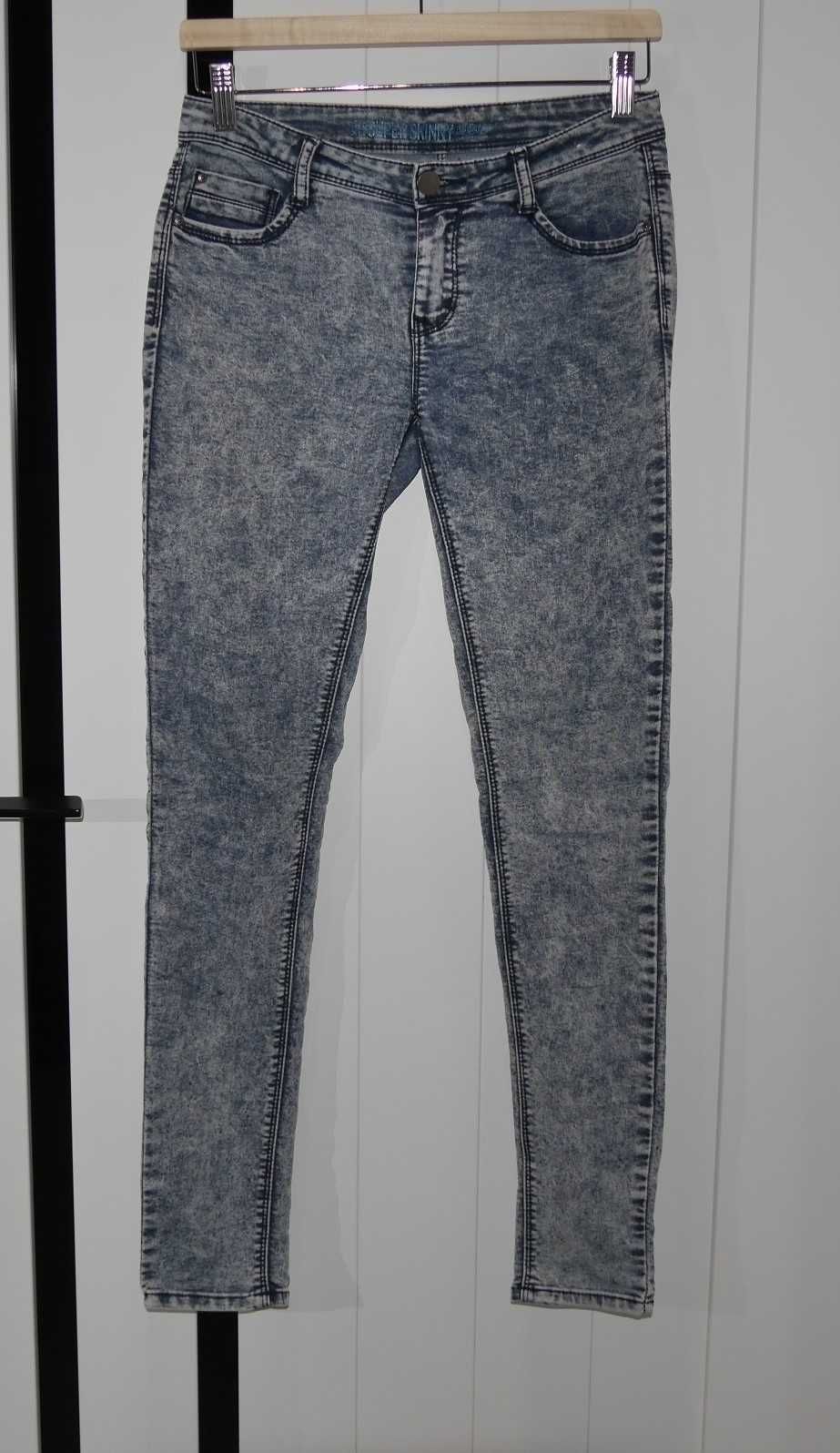Denim CQ spodnie marmurkowe 36 S