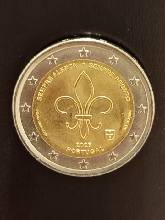 Moeda comemorativa 2€ Sempre alerta Sempre pronto