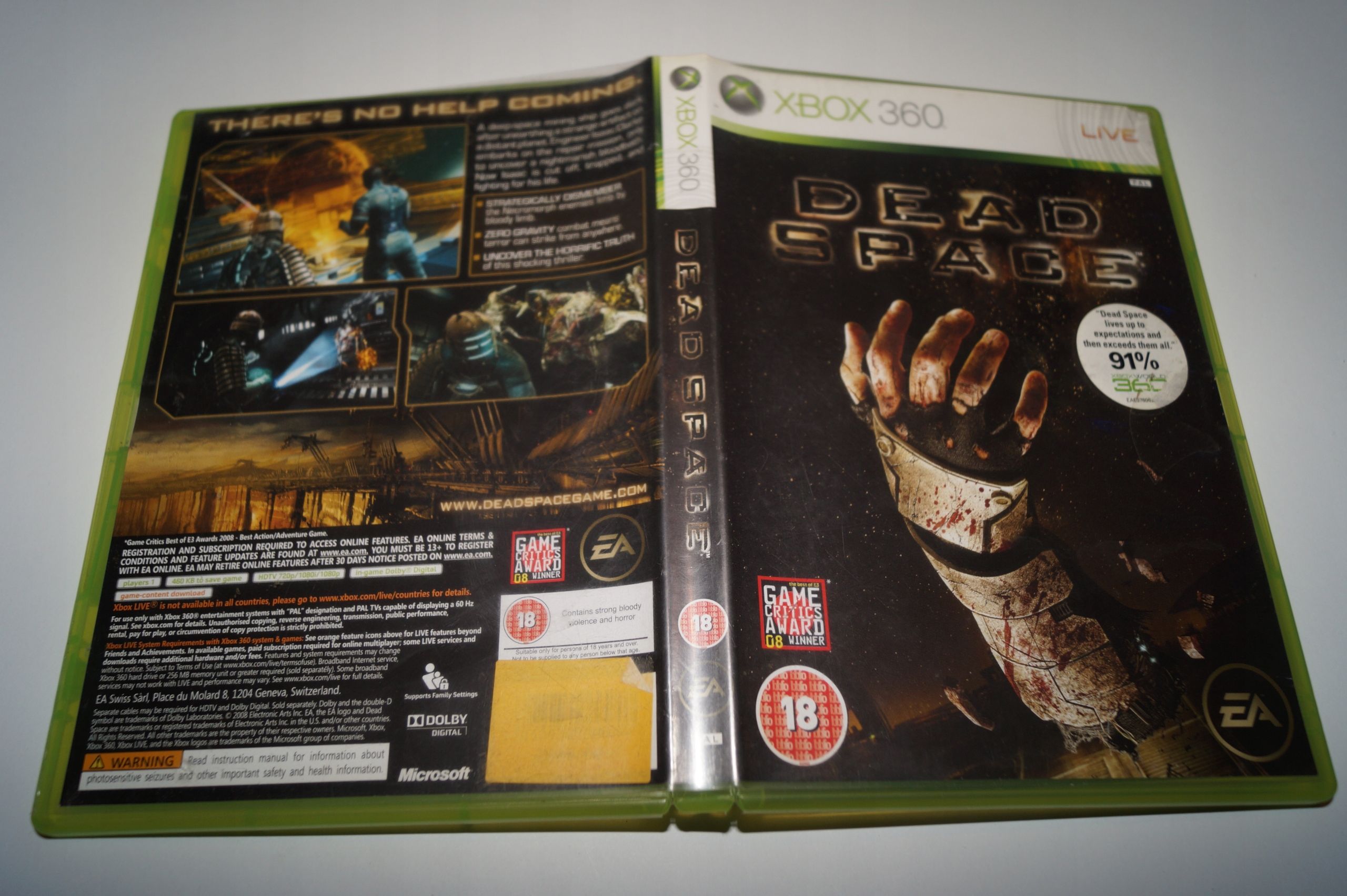 Gra Dead Space Xbox 360 X360 Pl Napisy W Grze
