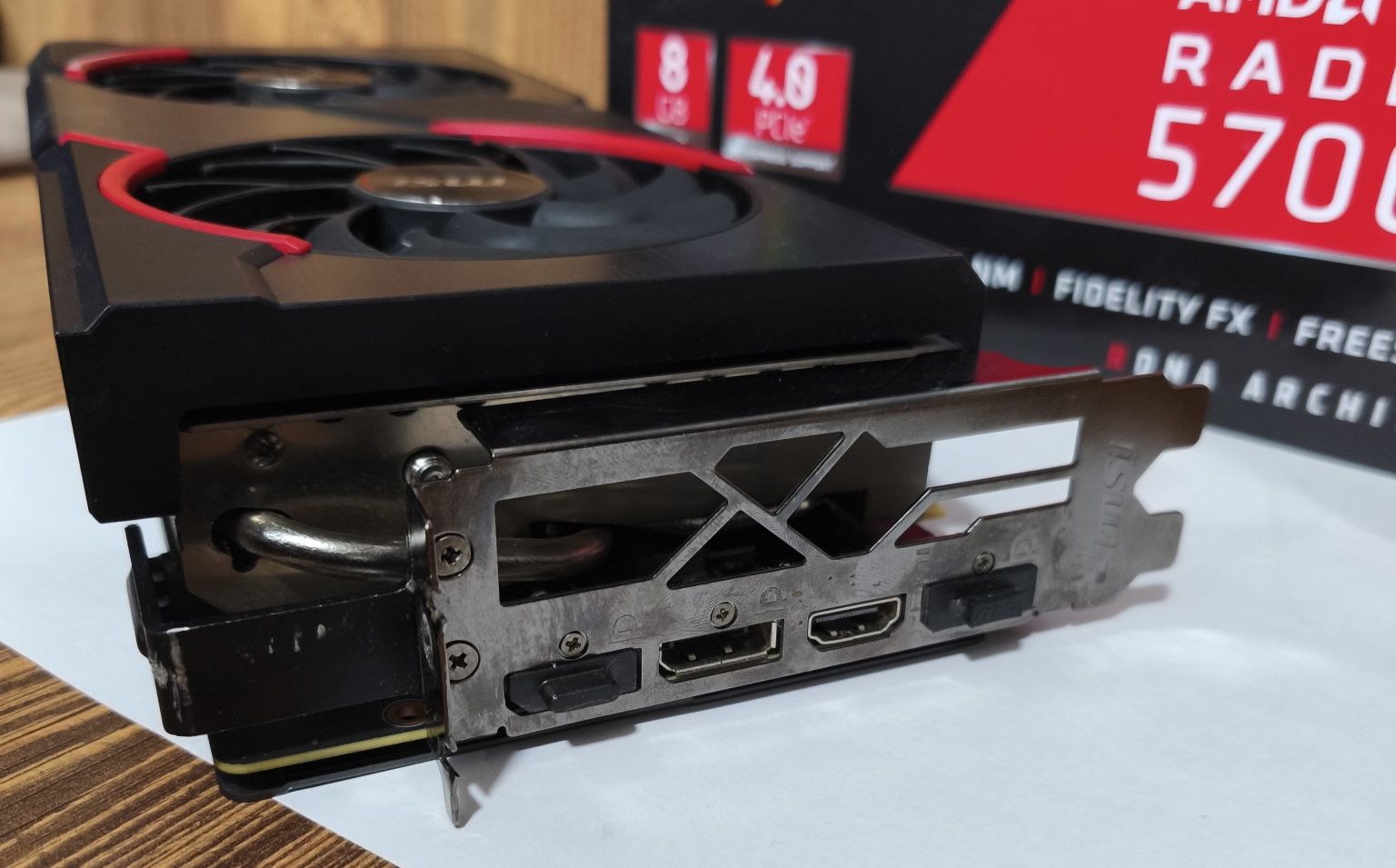 Відеокарта Radeon RX5700XT MSI GAMING X - 8Gb GDDR6