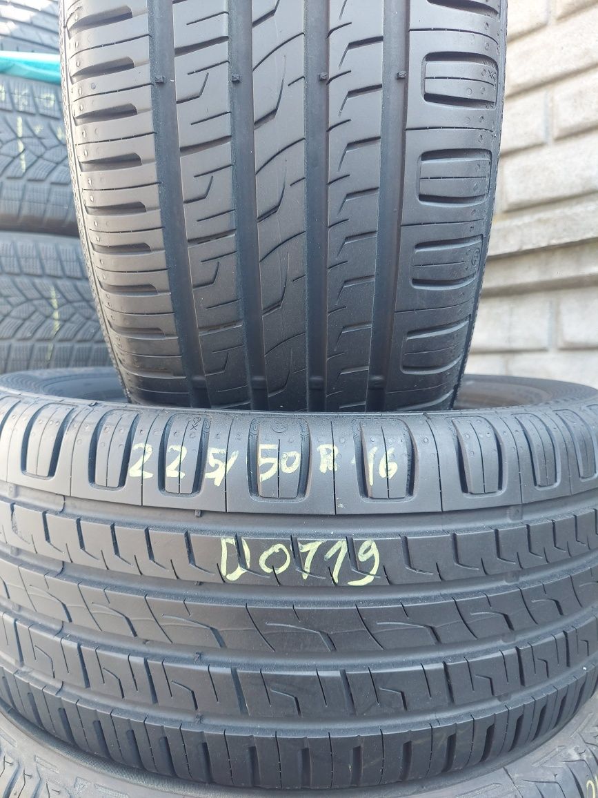 Opony używane 2x 225/50R16 Barum Bravuris 3HM Lato Jak Nowe Okazja