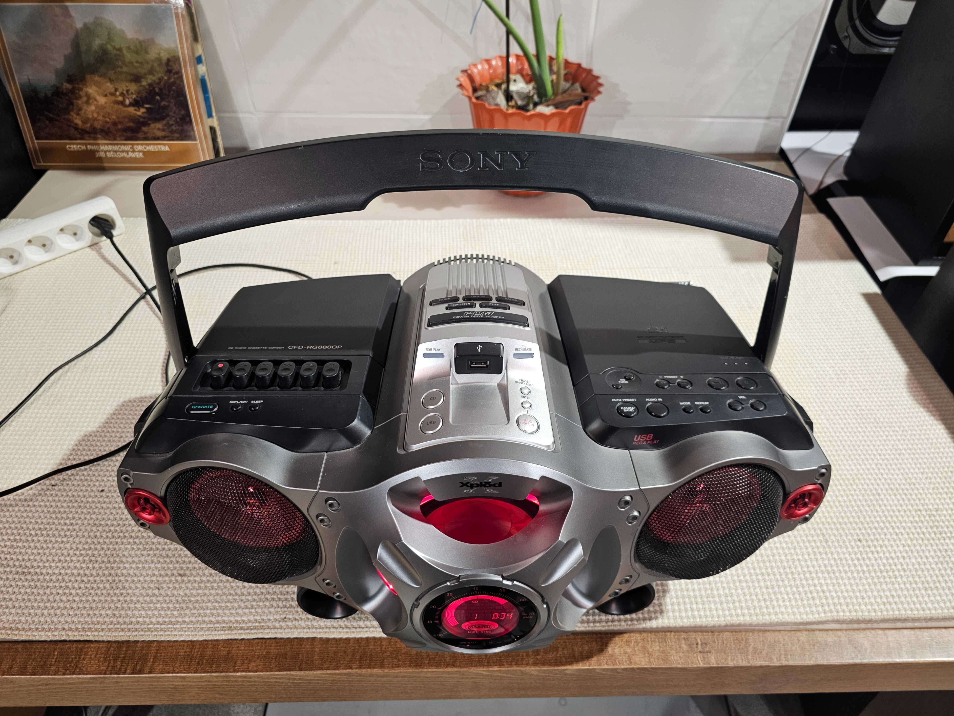 Бумбокс Sony CFD RG880CP