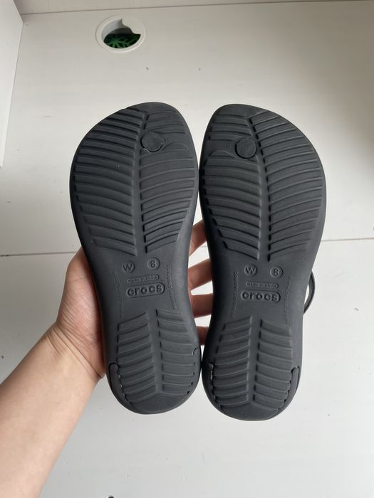 Crocs japonki sexi flip czarne W8 38/39