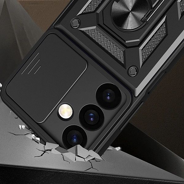 Etui Hybrid Armor Camshield do Samsung Galaxy S24+ pancerne z osłoną n