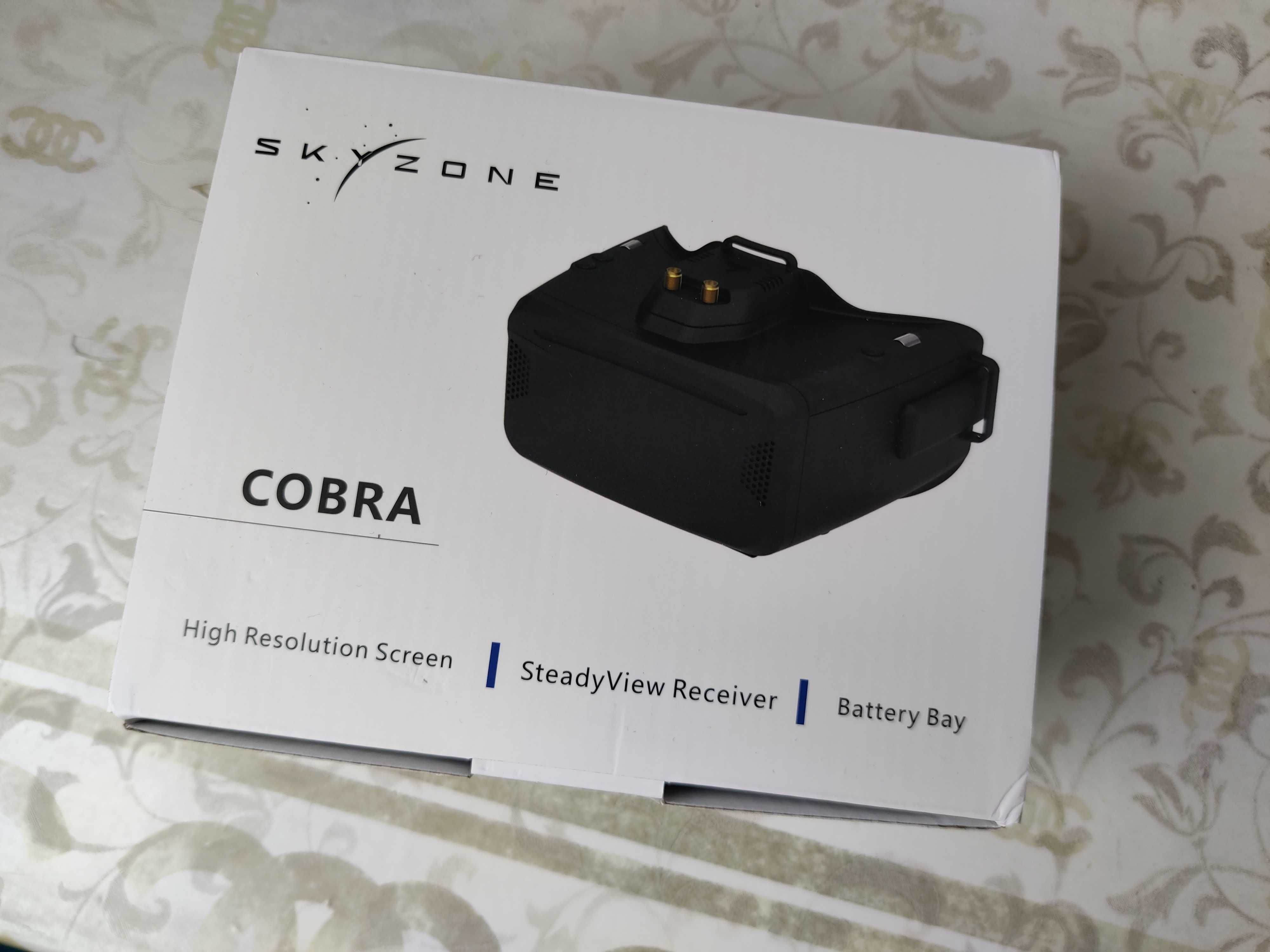 Відео шлем для FPV Skyzone Cobra X V4 5.8G LCD шолом окуляри FPV
