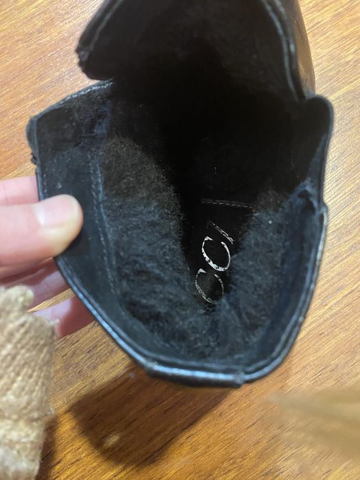 Шкіряні зимові класичні чоловічі ботинки