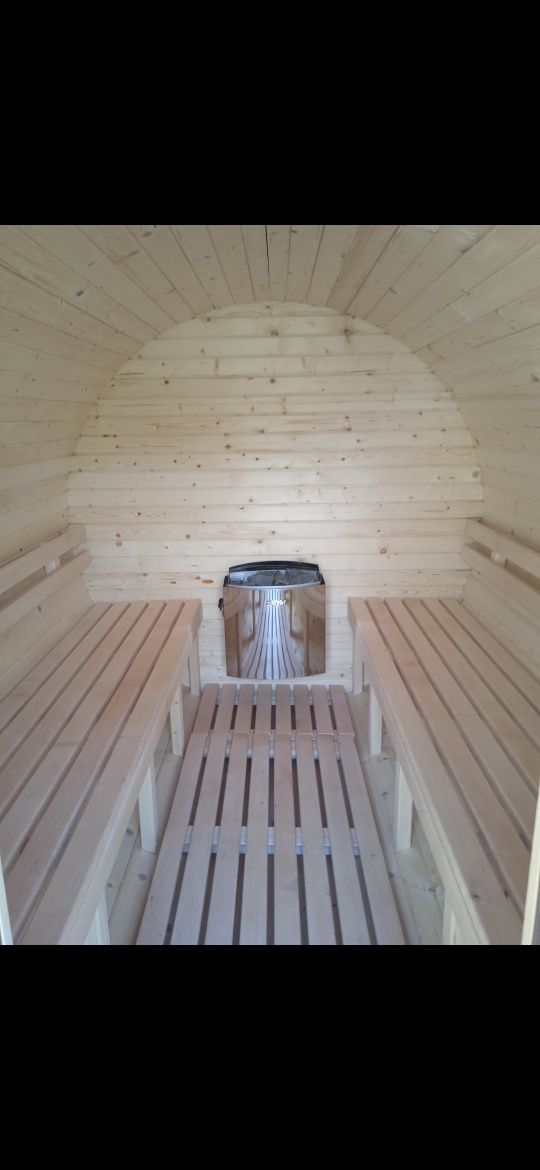 Sauna- beczka jak nowa