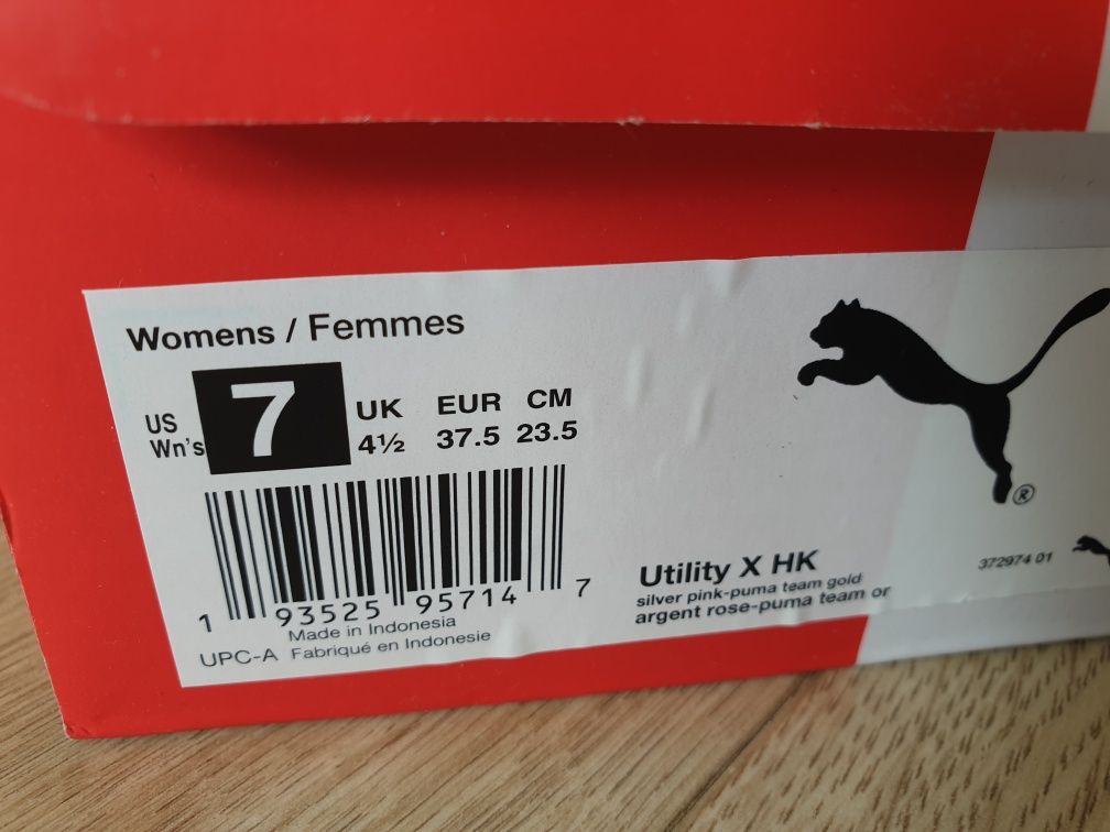 Кросівки, кеды,  PUMA , HELLO KITTY ,  4,5 , 37 , 24см,  відмінний ста