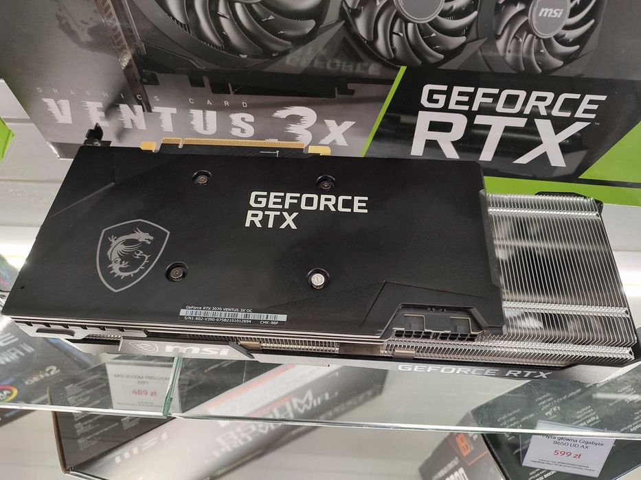 Karta graficzna RTX3070 8GB Ventus 3x OC