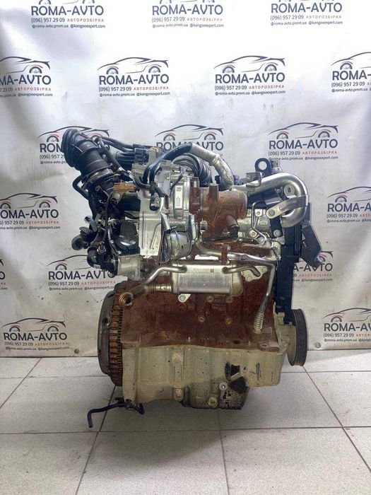 Двигун 1.5dci k9k612 Мотор Рено K9K626 Bosch Двигатель Renault k9k608