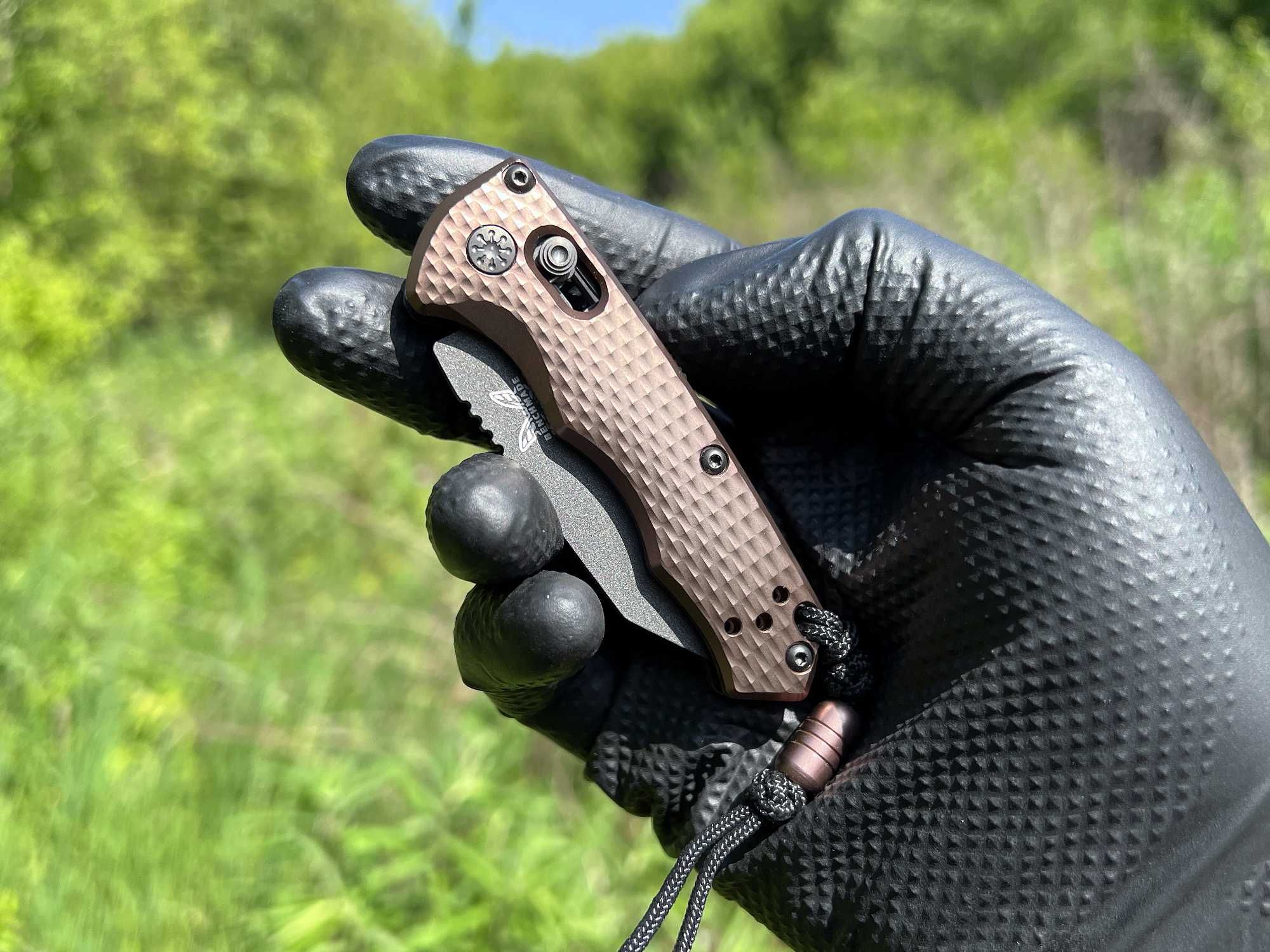 Складний ніж Benchmade Auto Immunity AXIS Lock, Cerakote CPM M4