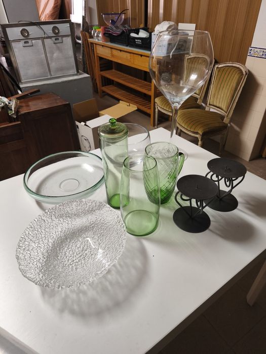 Lote de diversos artigos